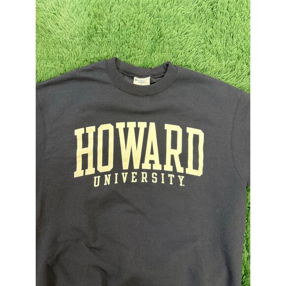 Howard University Washington DC Navy Blue Crewneck Large Sweatshirt Unisex - Picture 3 of 8